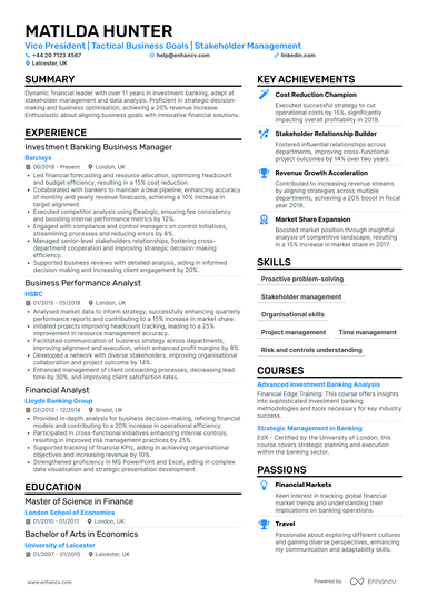 Risk Manager CV Examples & Guide for 2026