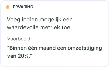 Ervaring