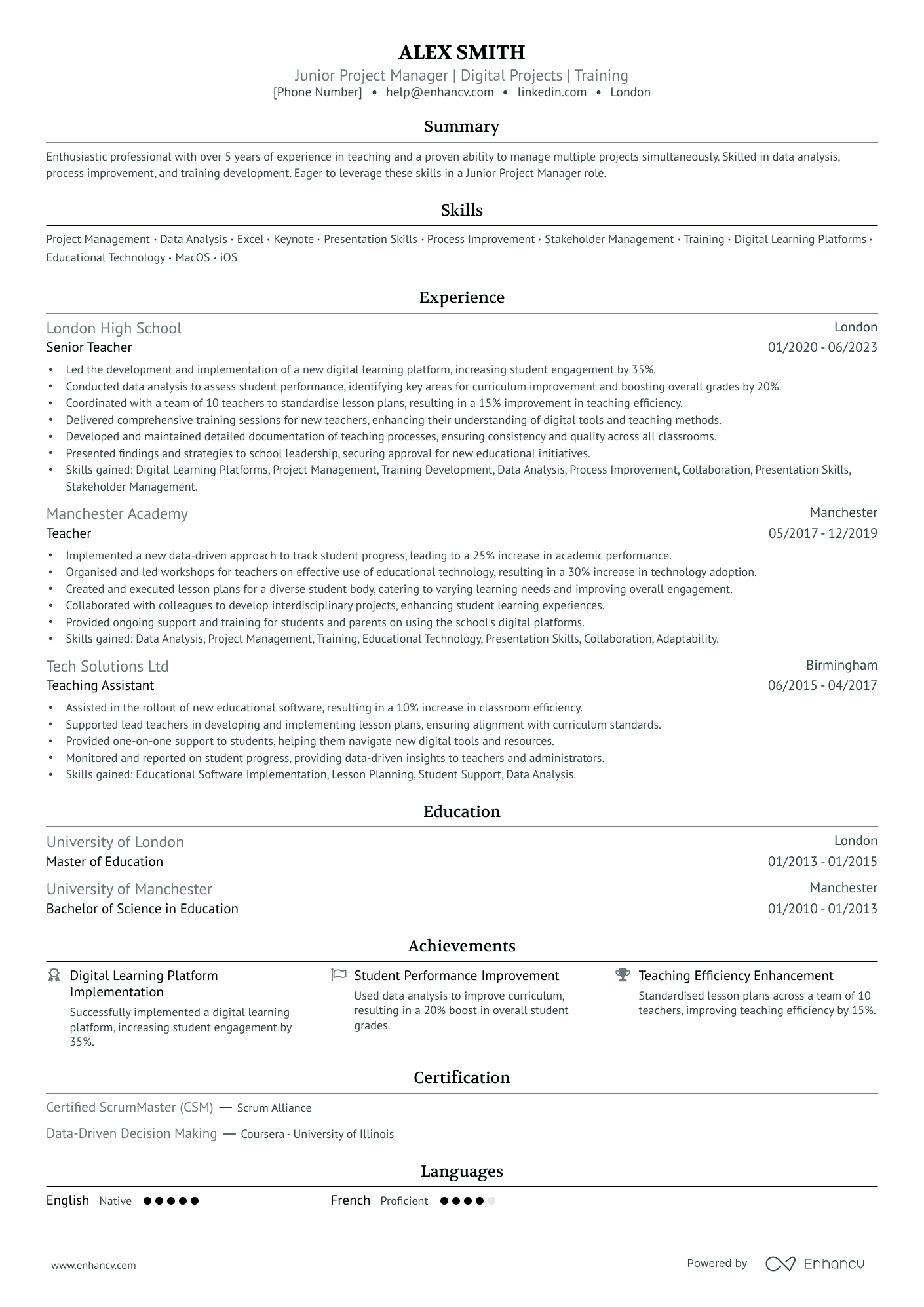 Resume Template