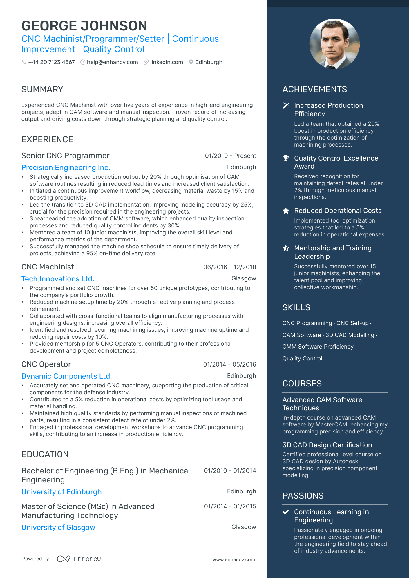 Programmer CV Examples & Guide for 2025