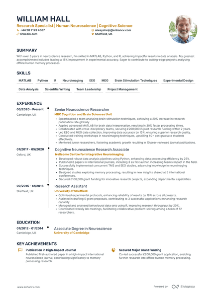 Computer Science CV Examples & Guide for 2026