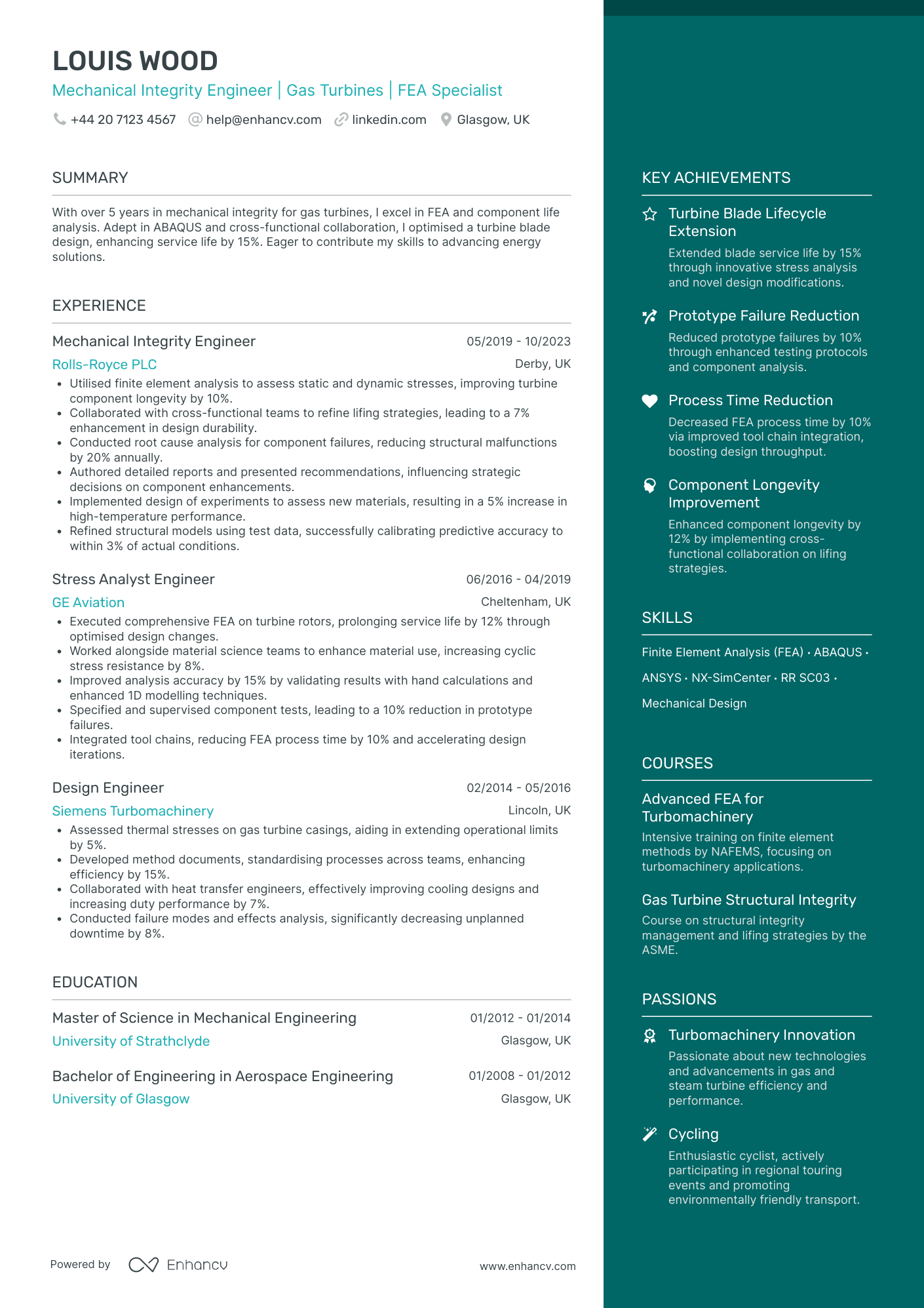 Mechanical Design Engineer CV Examples & Guide for 2026