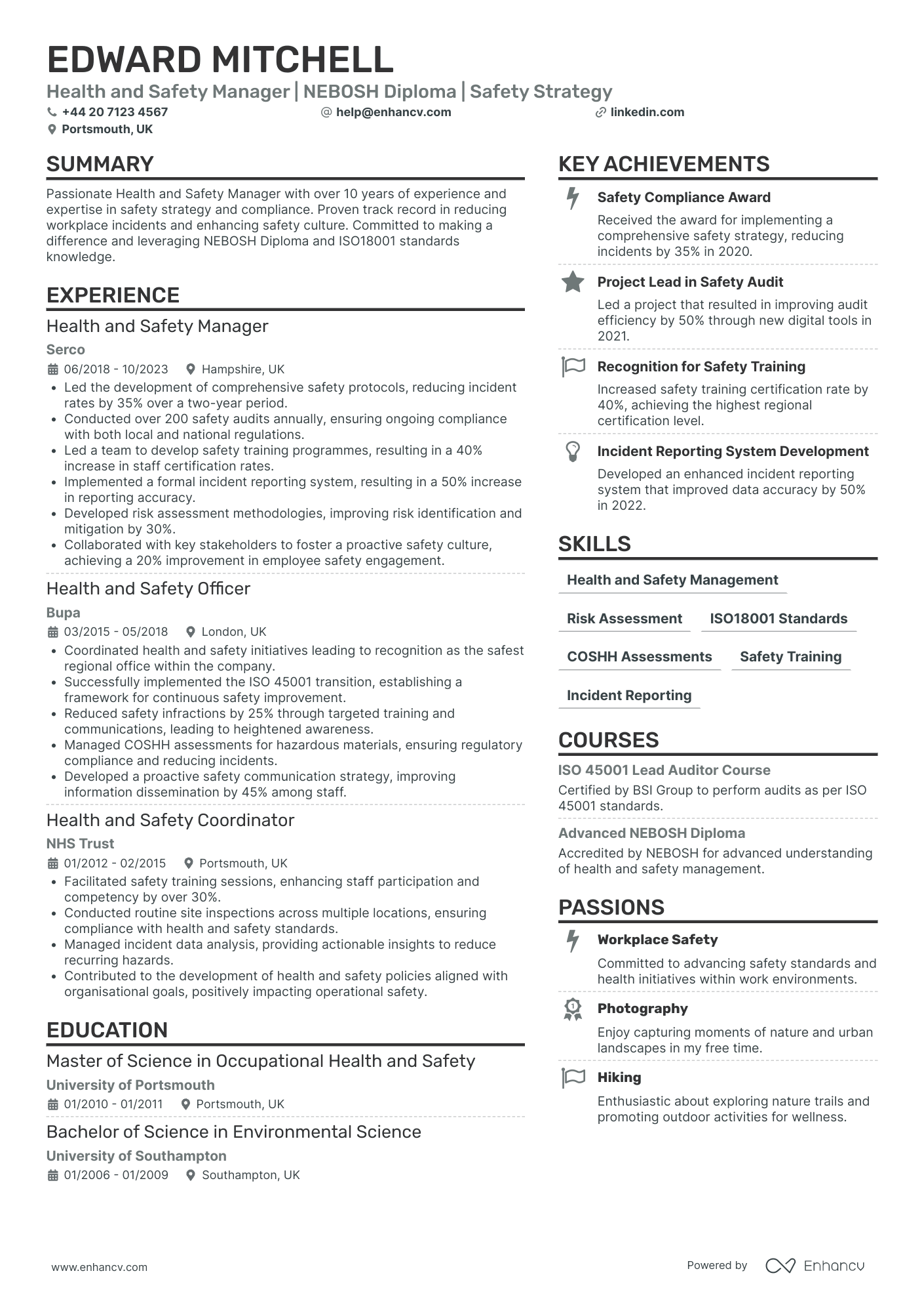 Risk Manager CV Examples & Guide for 2026