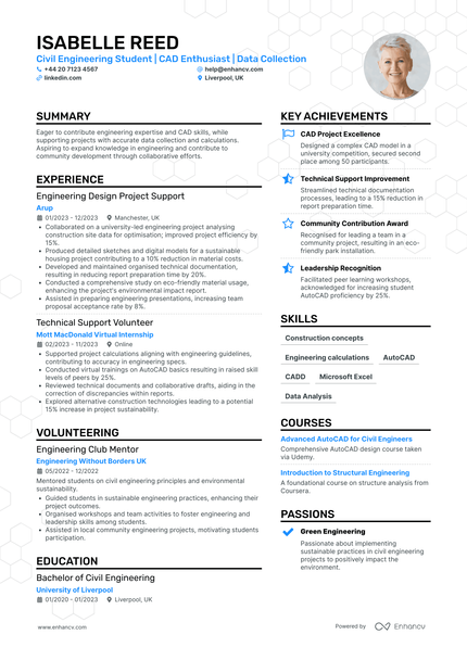 Engineering Student CV Examples & Guide for 2026