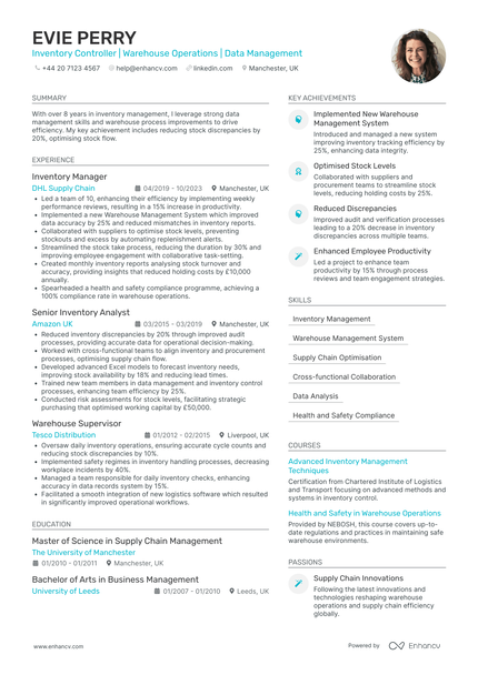 Manager CV Examples & Guide for 2026