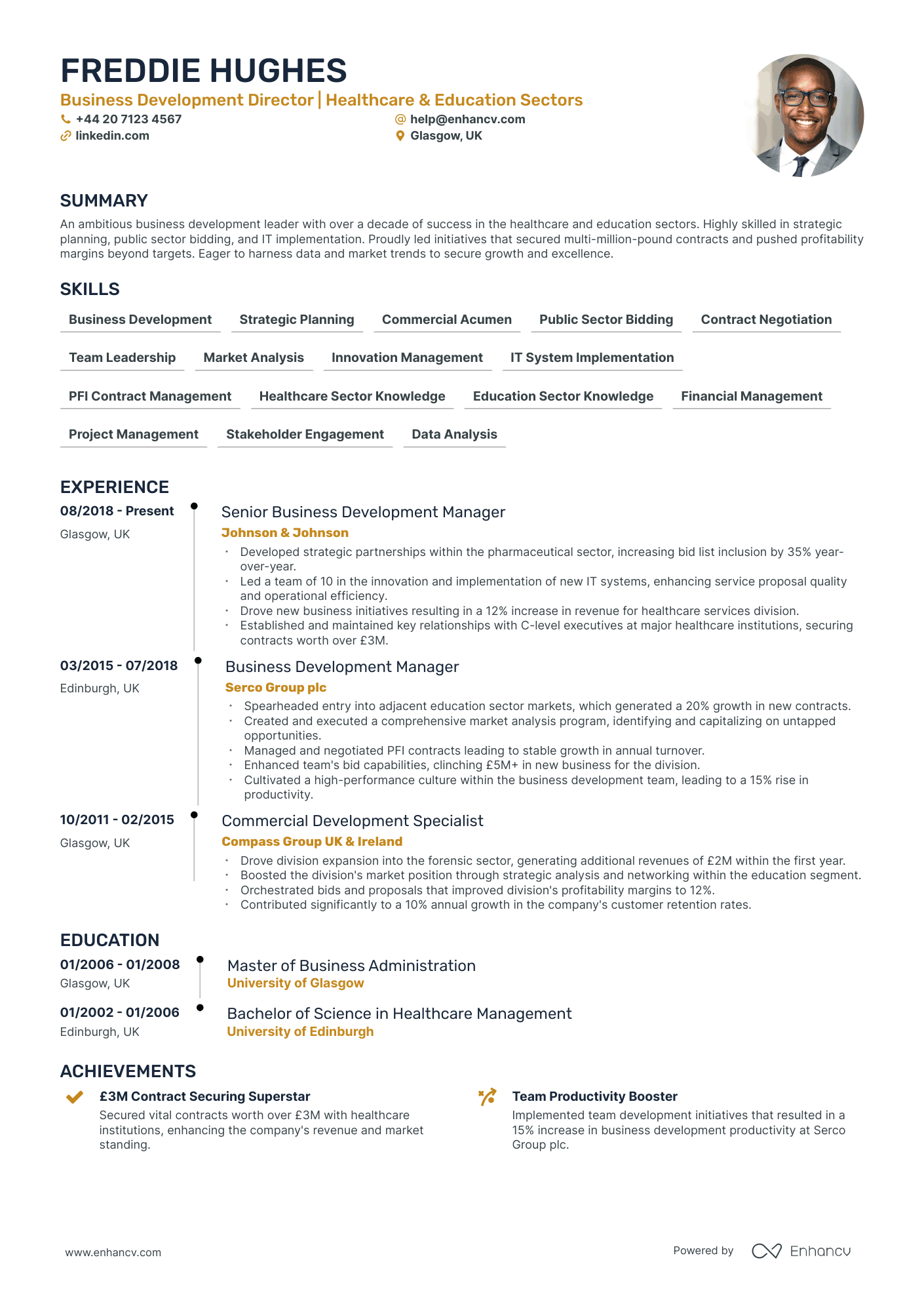 Healthcare CV Examples & Guide for 2025