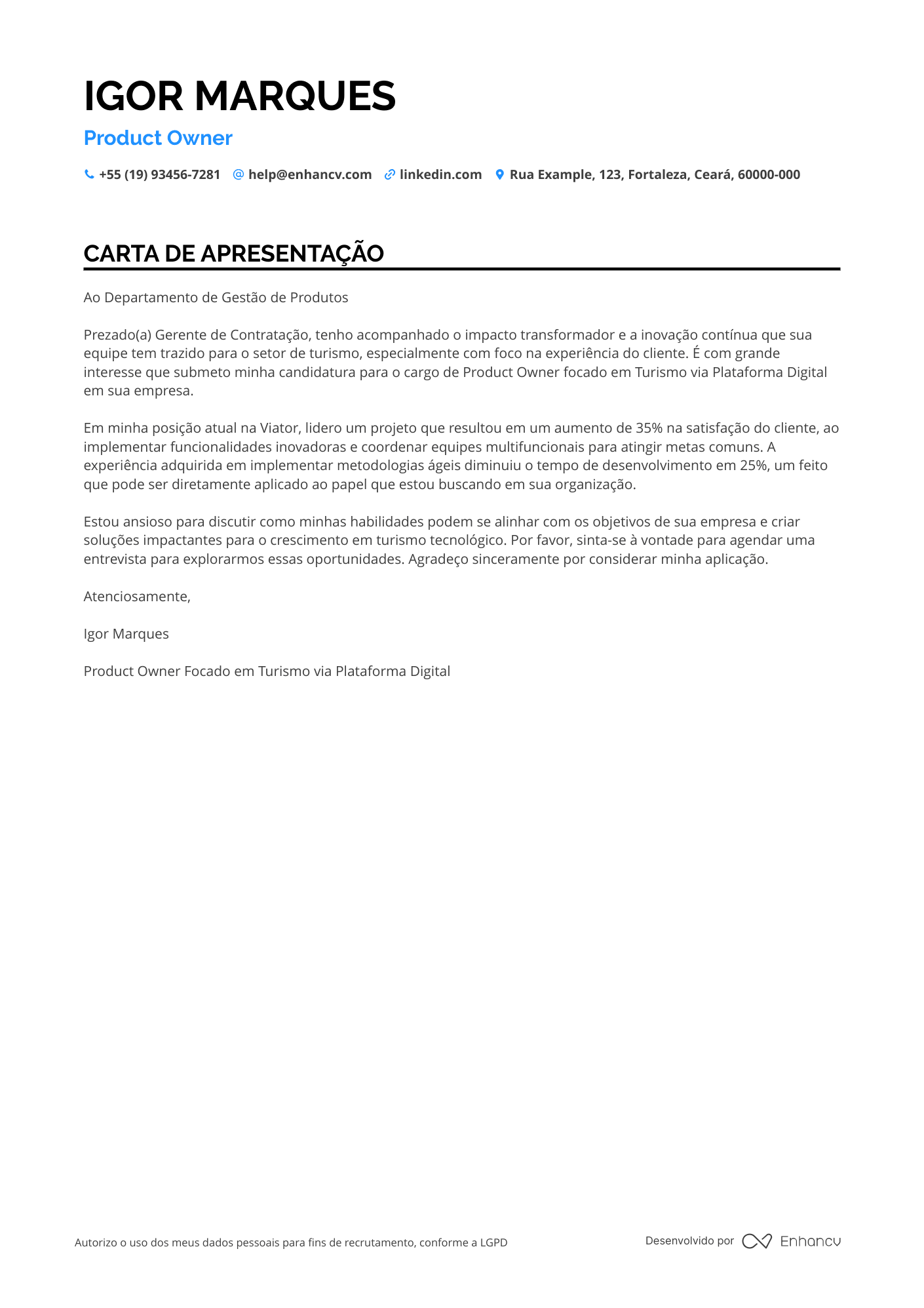 Guia de Turismo de Vinhos Resume Example