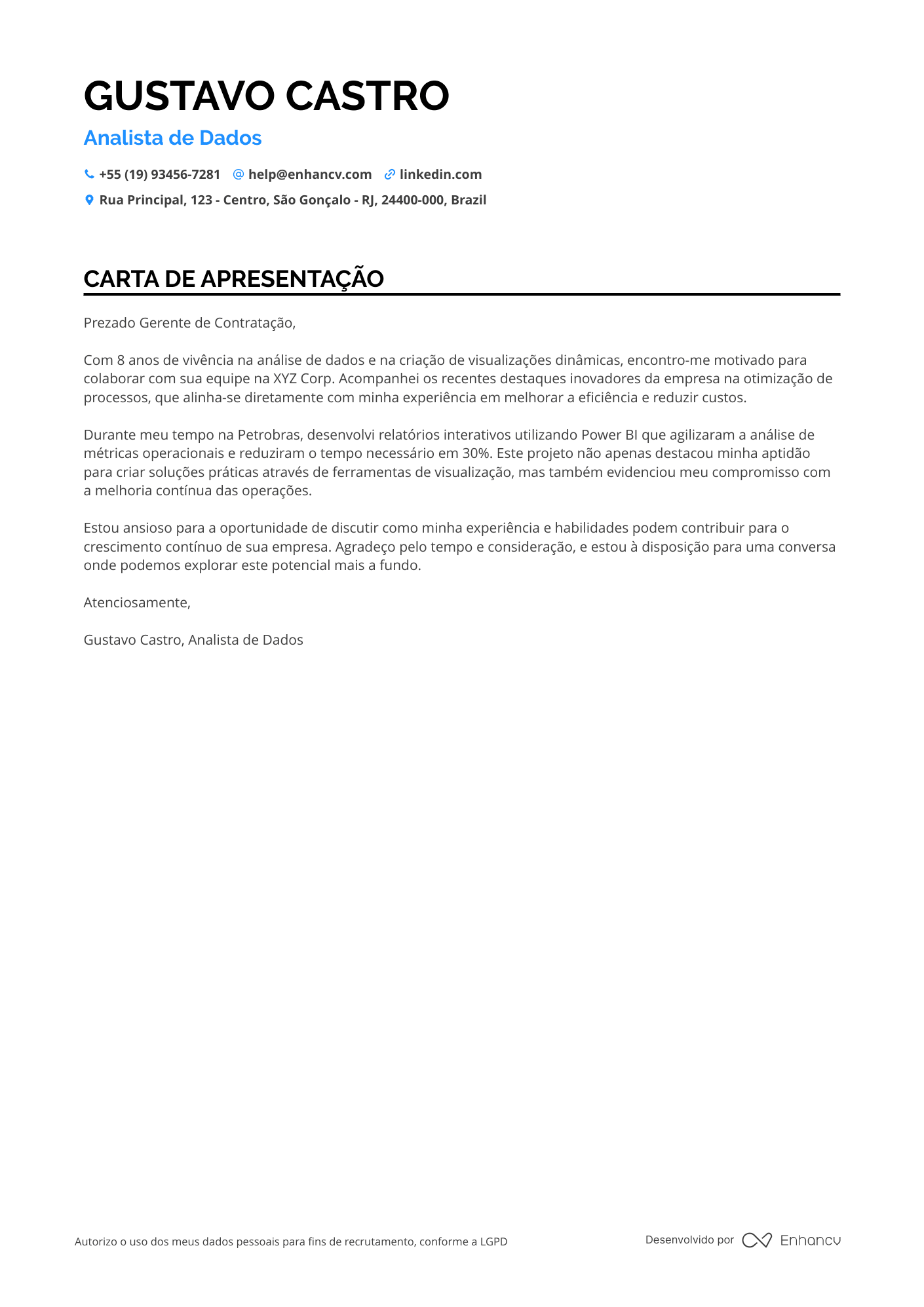 Estudante de Arquitetura para Planejamento de Cidades Resume Example