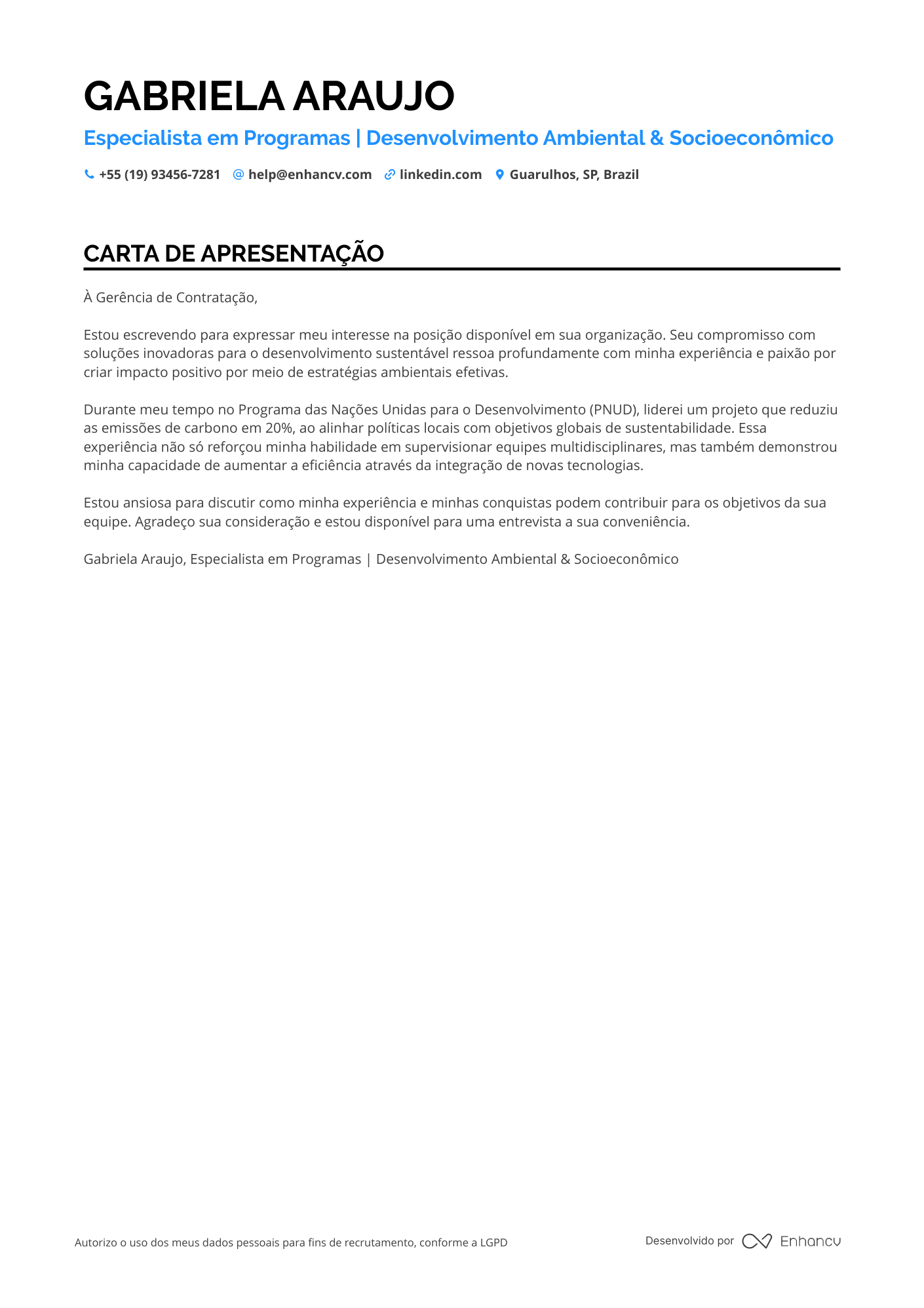 Programador Sem experiência Resume Example