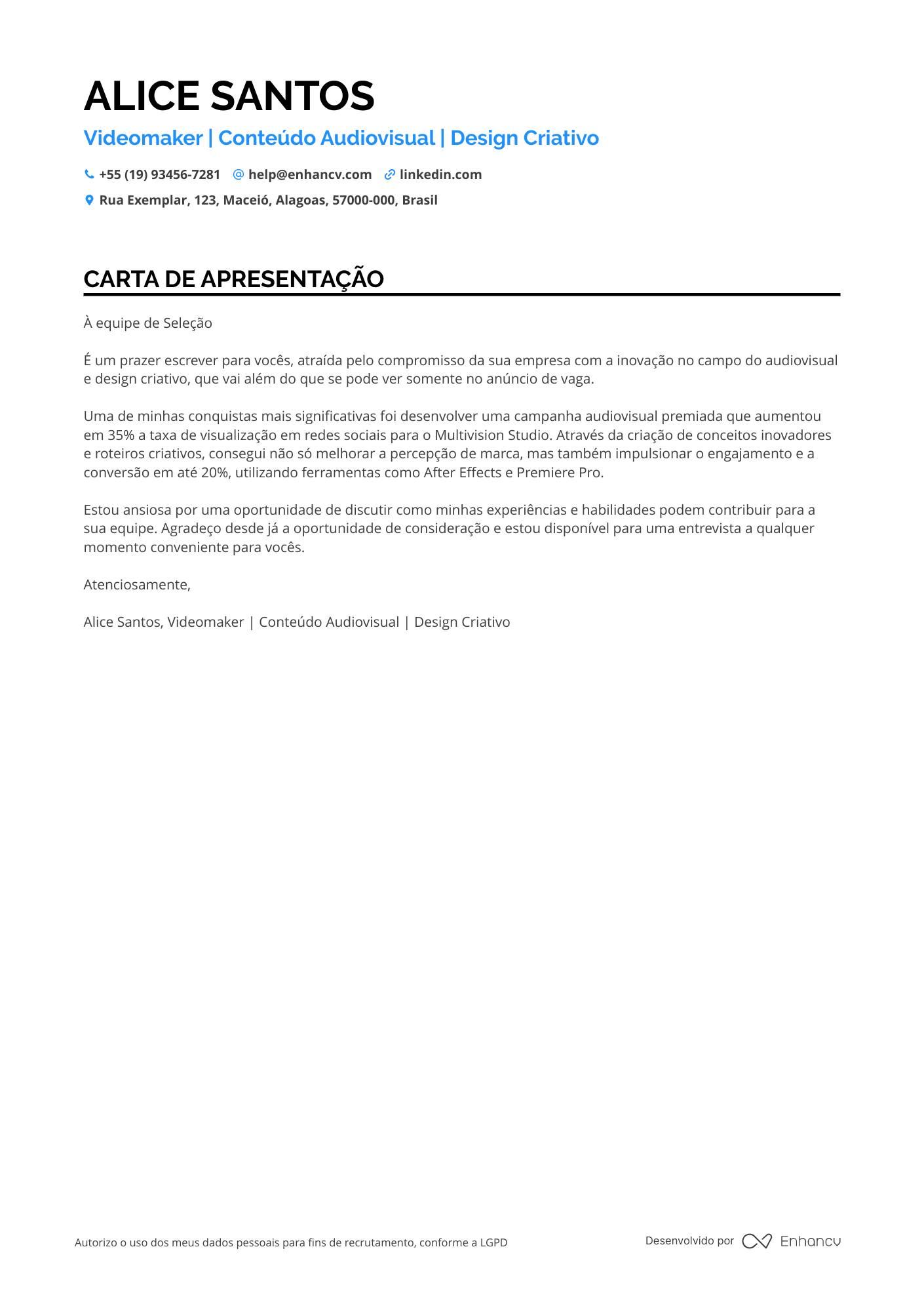 Editor de Podcast Resume Example