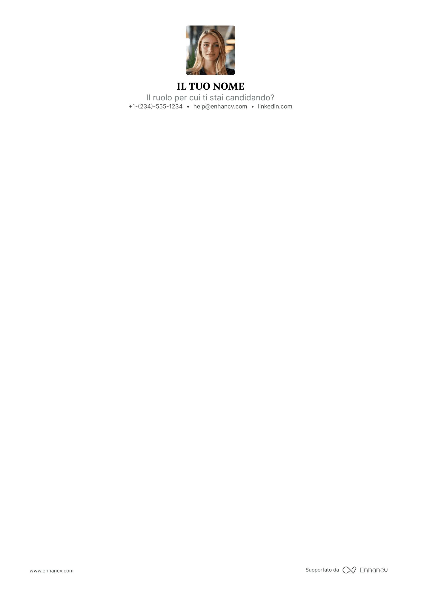 Curriculum vitae ragioniere contabile con 1 3 anni di esperienza Resume Example