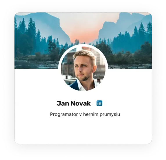 LinkedIn profil obrázek