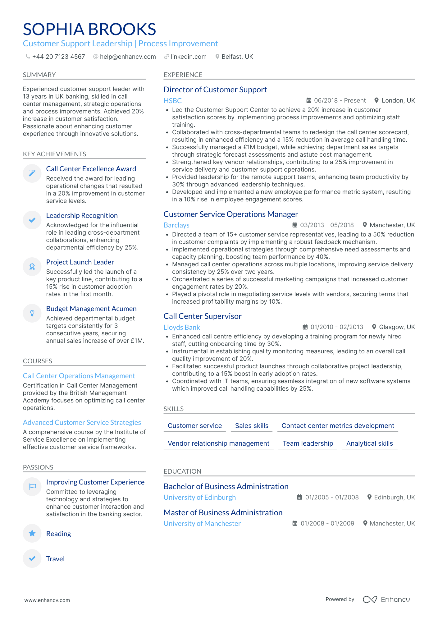 Call Centre CV Examples & Guide for 2026