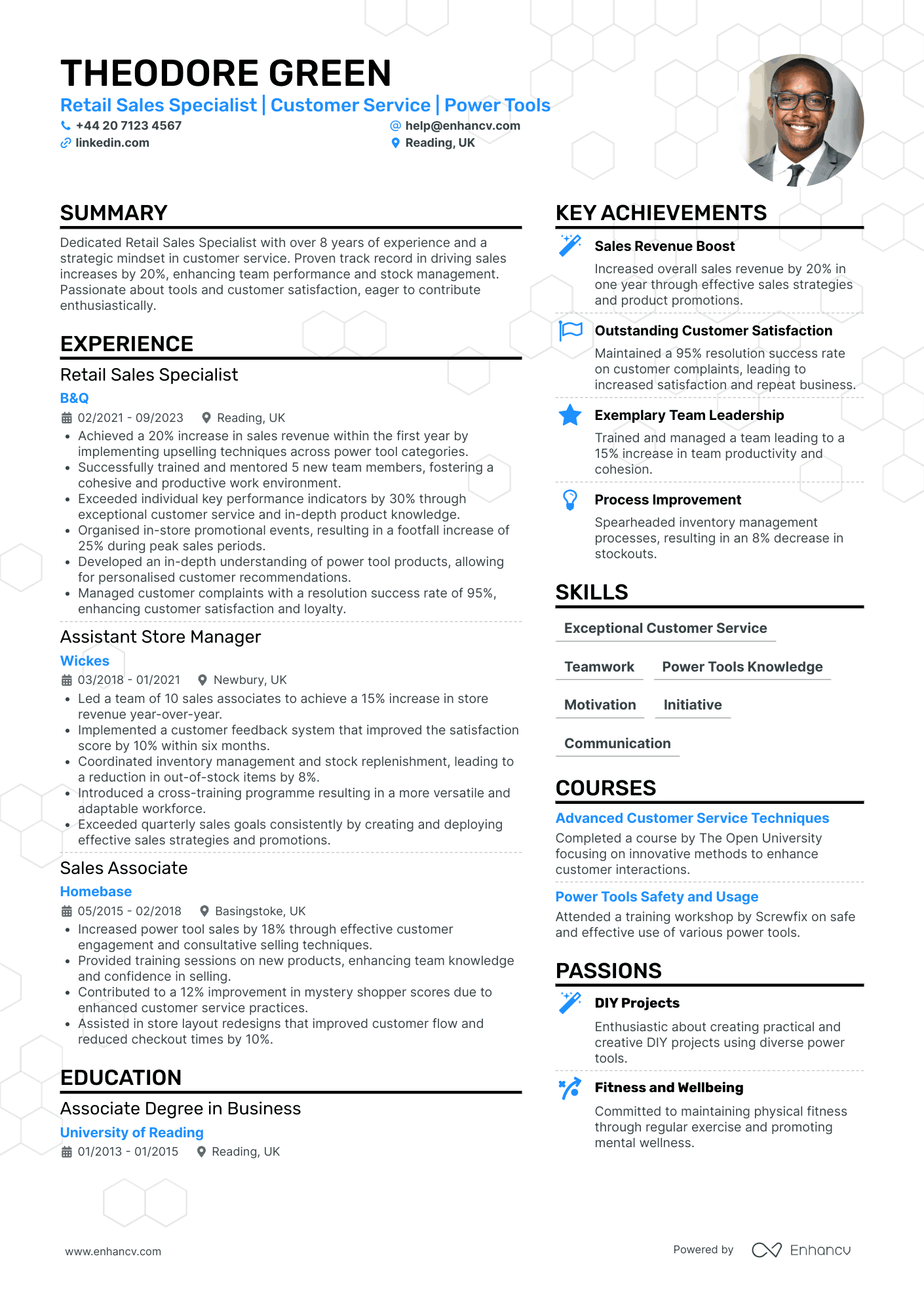 General Sales Assistant Example Sales Assistant CV Examples & Guide for 2026