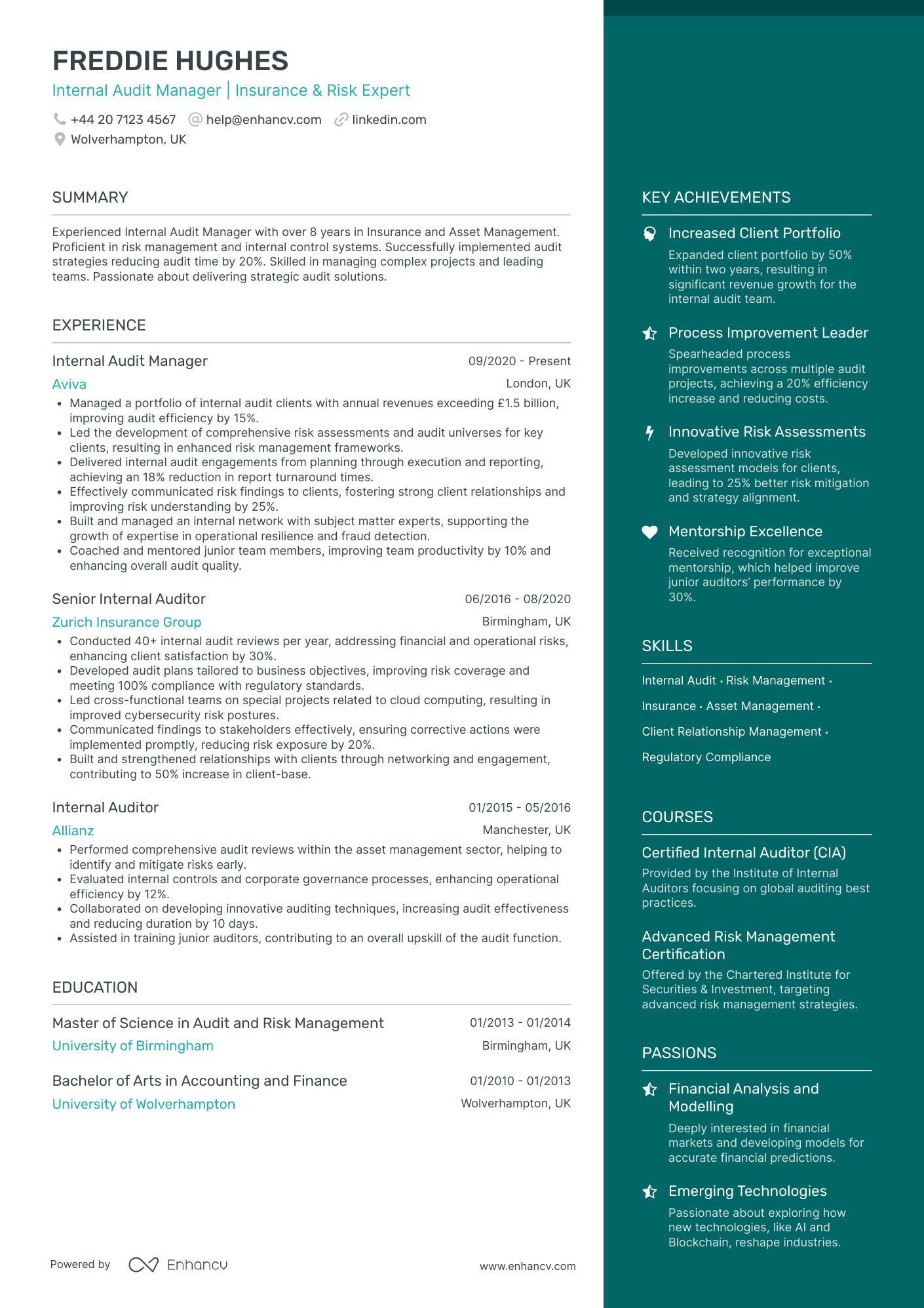 Portfolio Manager CV Examples & Guide for 2026