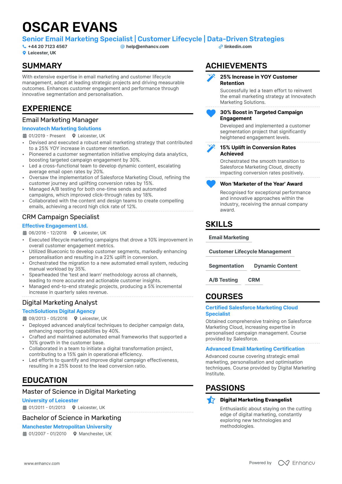 Email Marketing Cv Examples Guide For 2024 Email Marketing Cv Examples Guide For 2024