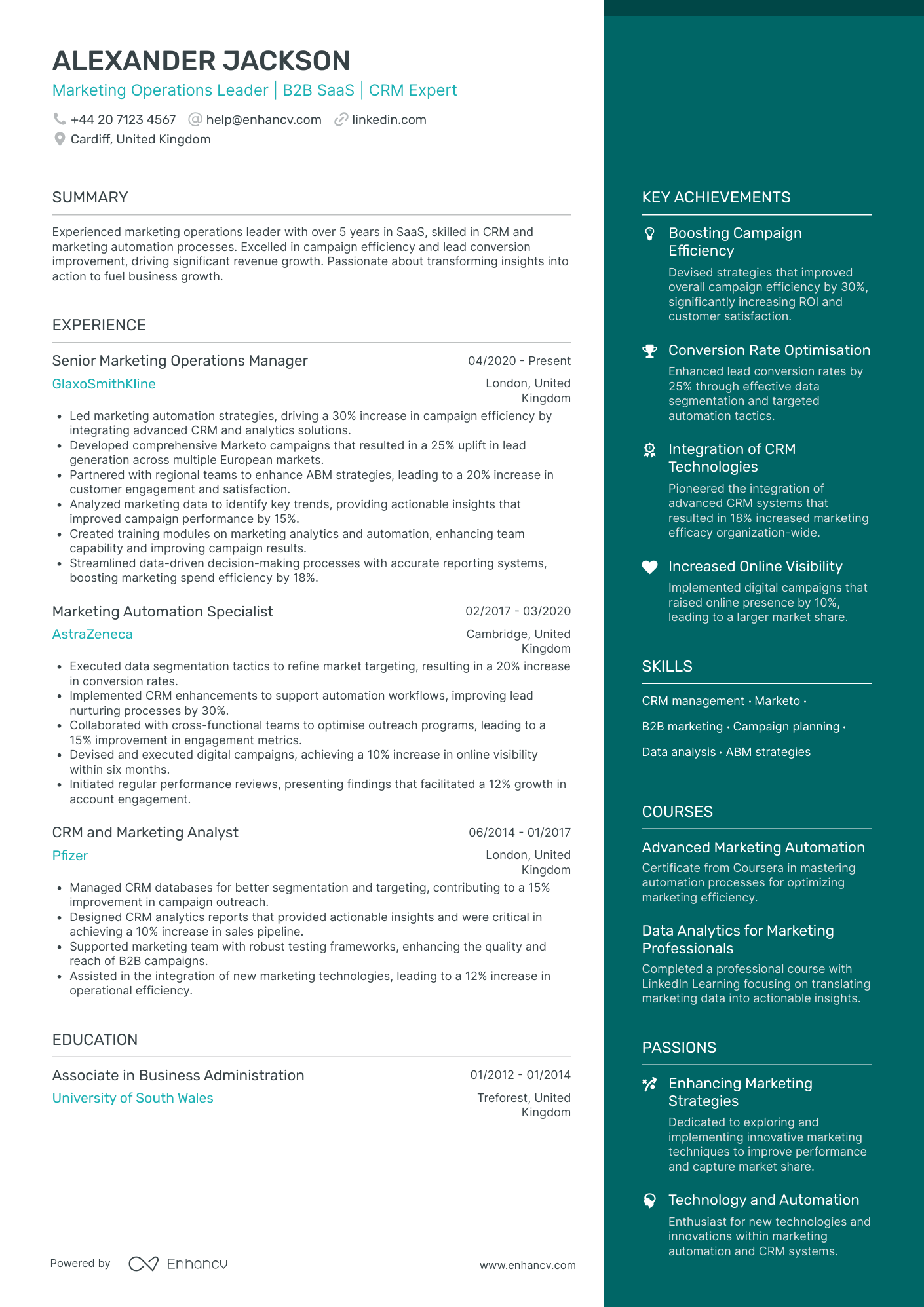 Product Marketing Manager CV Examples & Guide for 2026