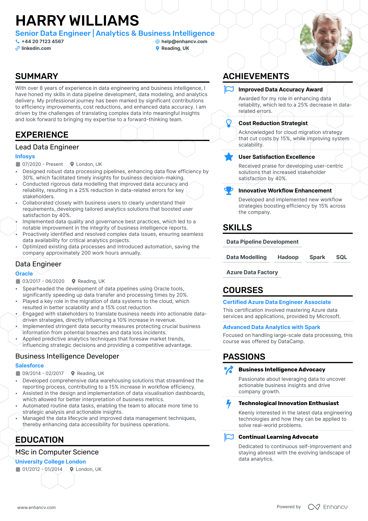 Data Engineer CV Examples & Guide for 2024