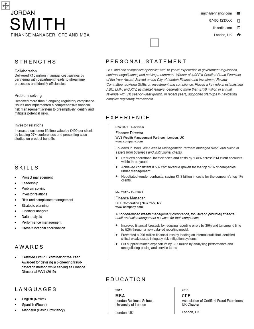 Resume Template