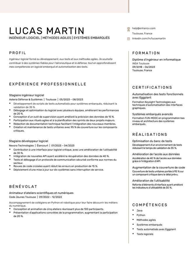 Resume Template
