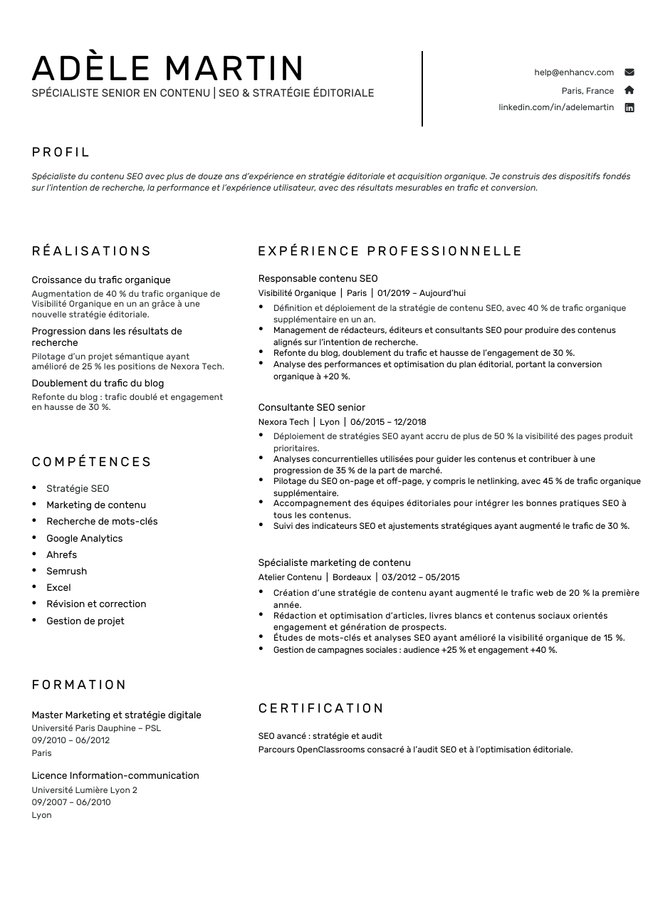 Resume Template