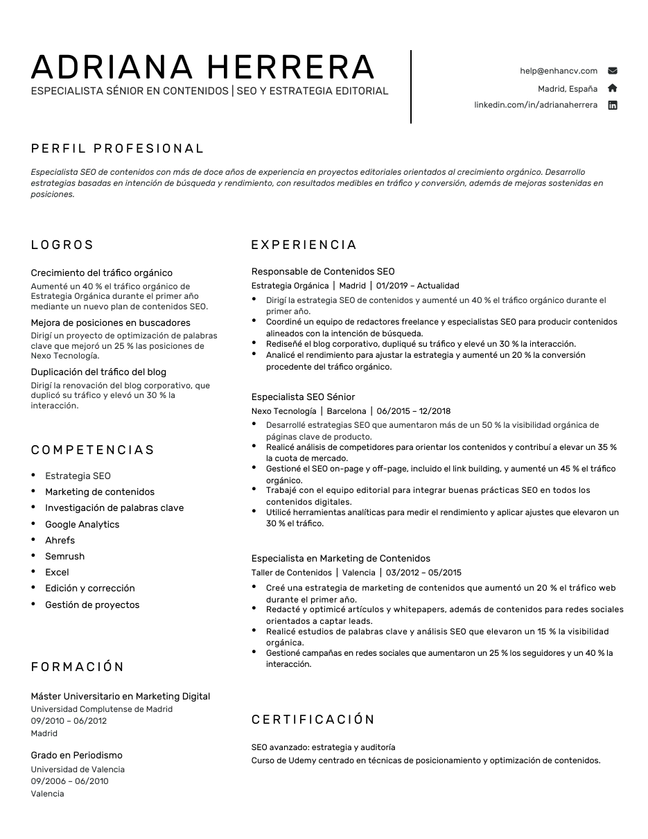 Resume Template