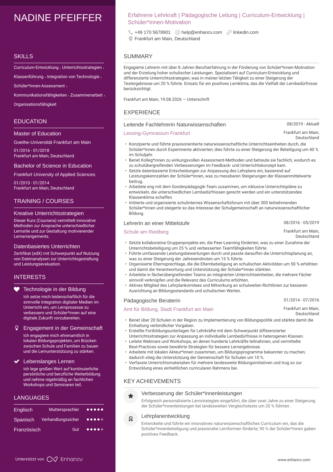 Resume Template