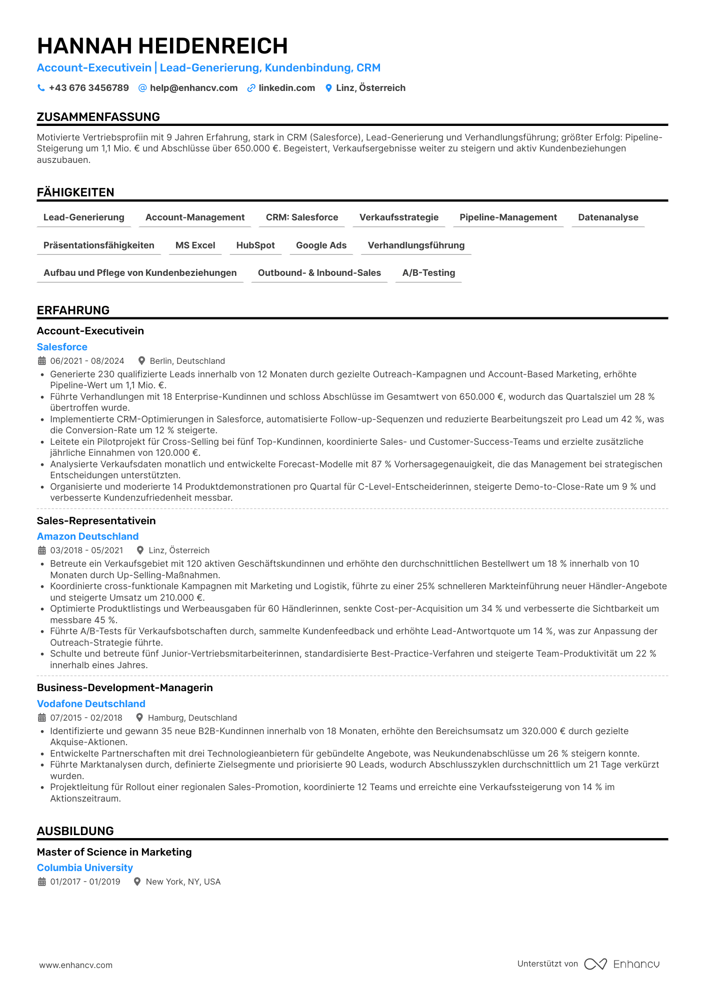 Resume Template