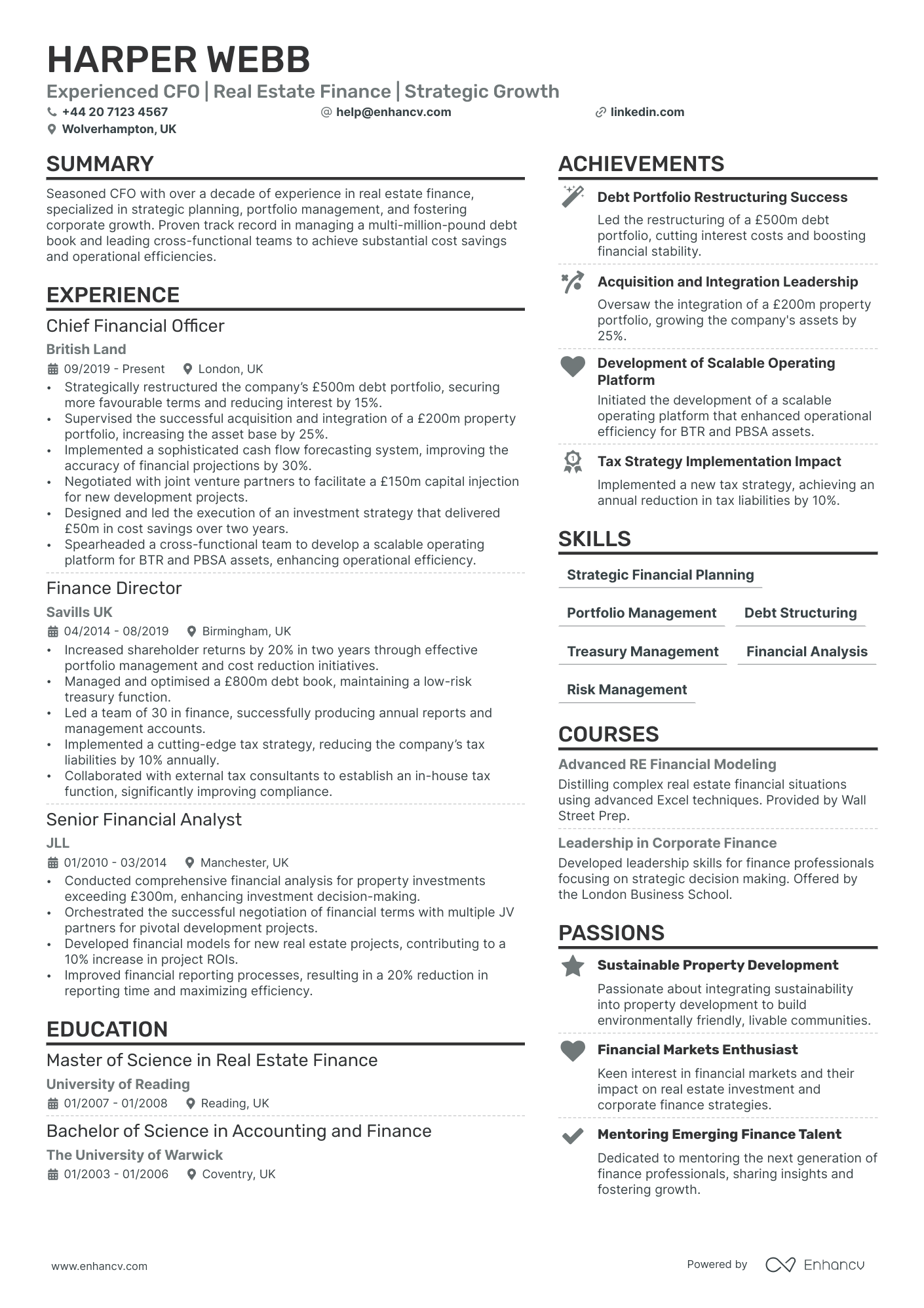 CFO CV Examples amp Guide for 2024 - AHR0cHM6Ly9jZG4uZW5oYW5jdi5jb20vcHJlZGVmaW5lZC1leGFtcGxlcy90OEZOWGp0dnA4b21SeHAxTjBGNkZZYlhQcldJbFV1OXZ5WllVUjhNL2ltYWdlLnBuZw~~. 