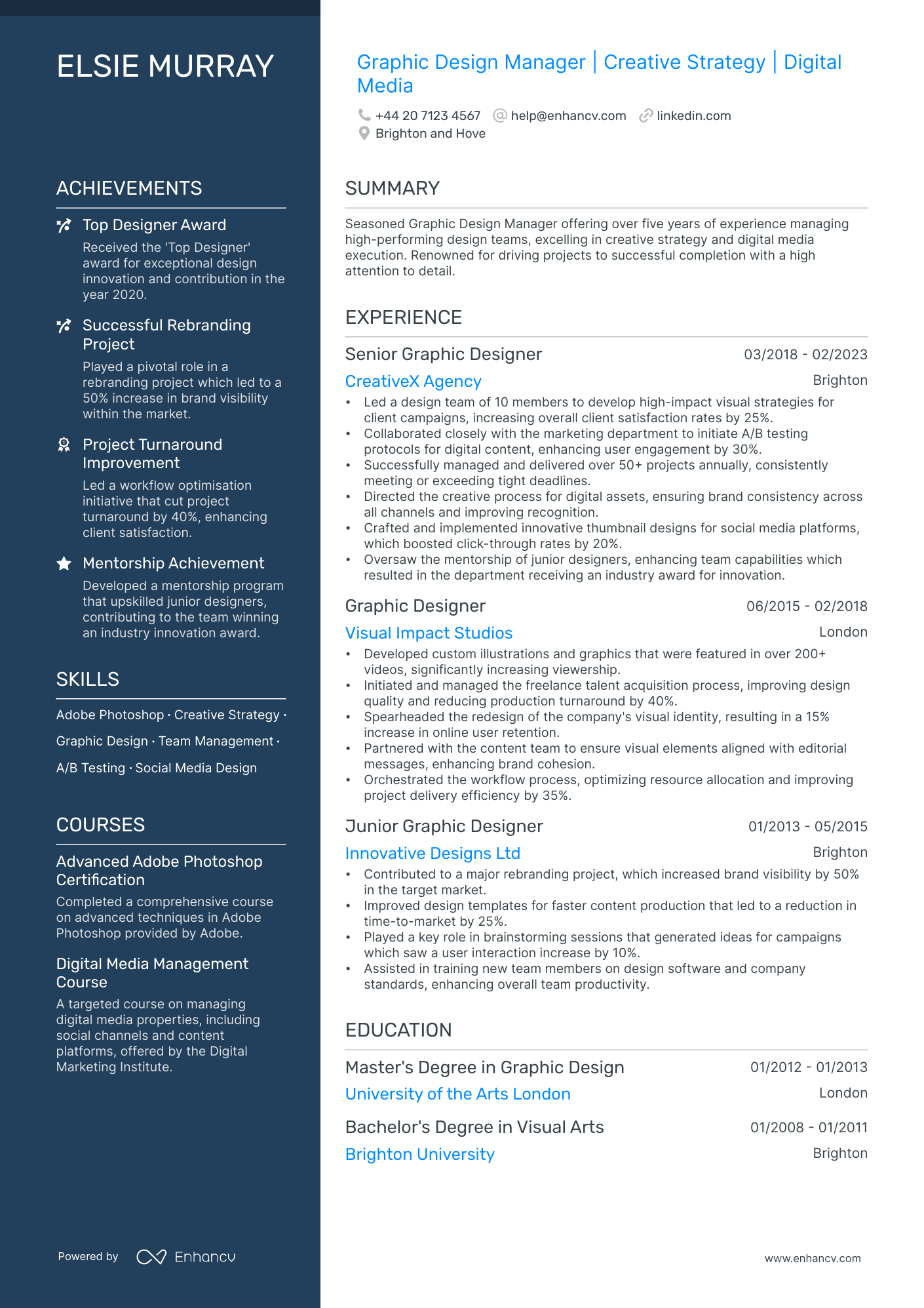 Designer Cv Examples Guide For 2025 Designer Cv Examples Guide For 2025