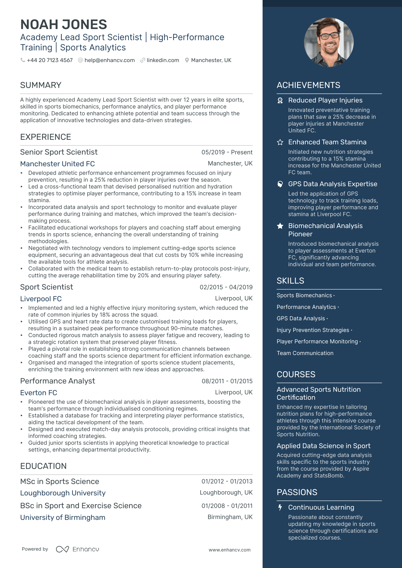Scientist CV Examples & Guide for 2025
