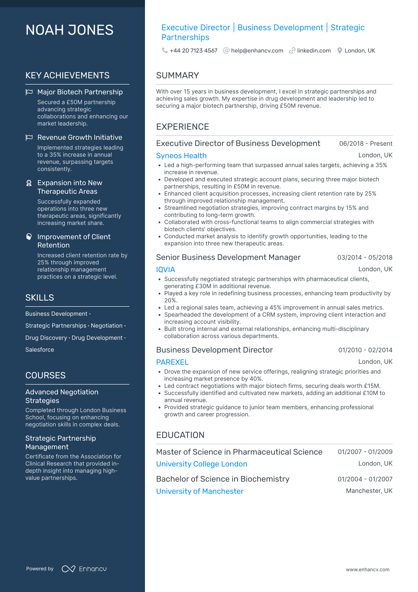 Executive Director CV Examples & Guide for 2026