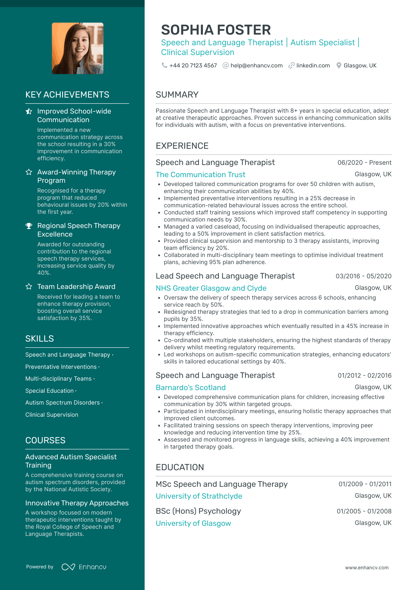 Therapist CV Examples & Guide for 2026