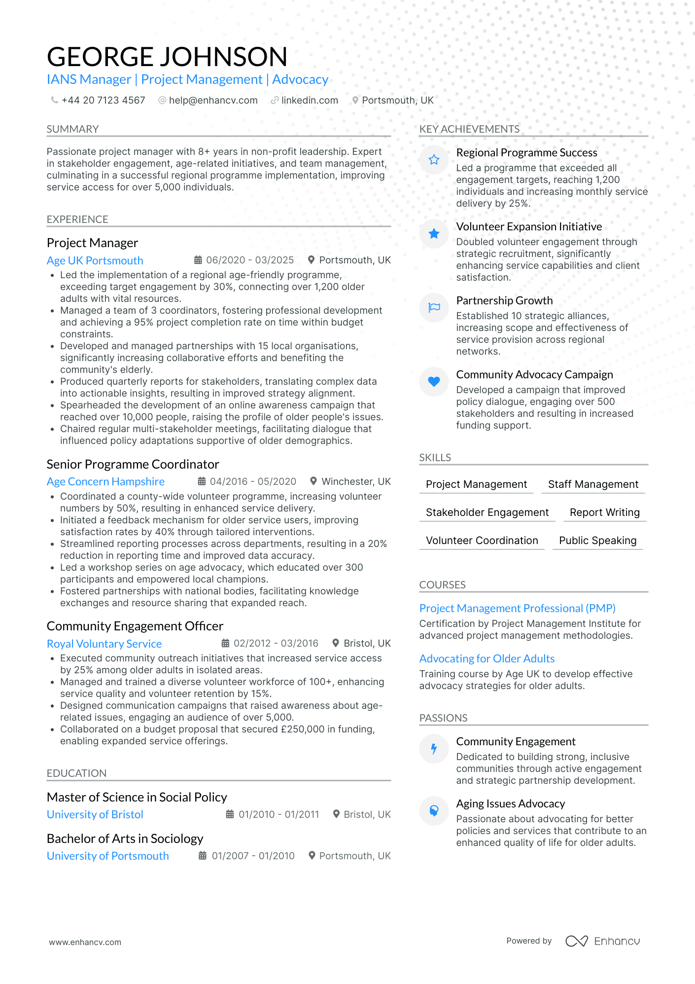 Contracts Manager CV Examples & Guide for 2026