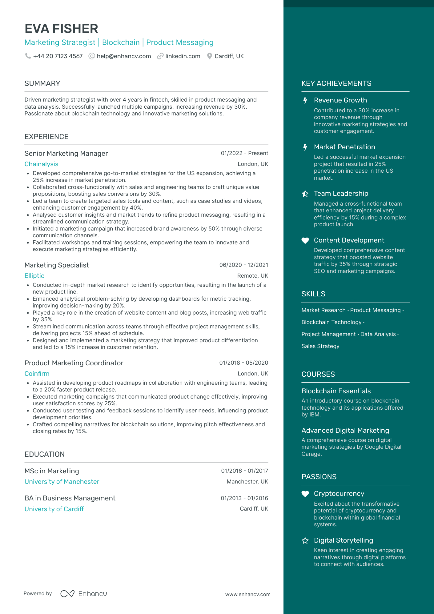 Marketing Manager CV Examples & Guide for 2026