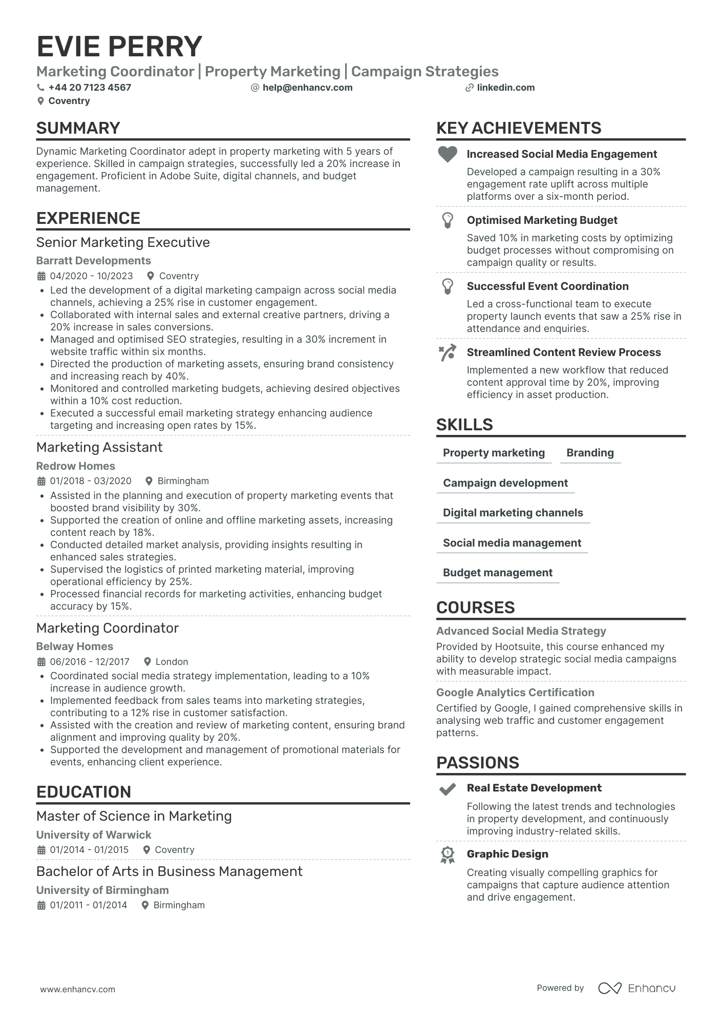Market Research CV Examples & Guide for 2026