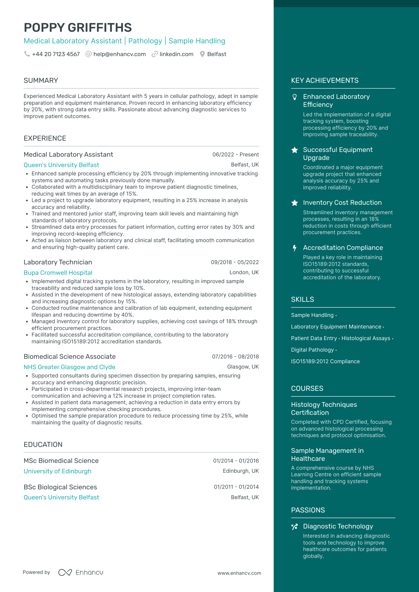 Scientist CV Examples & Guide for 2026