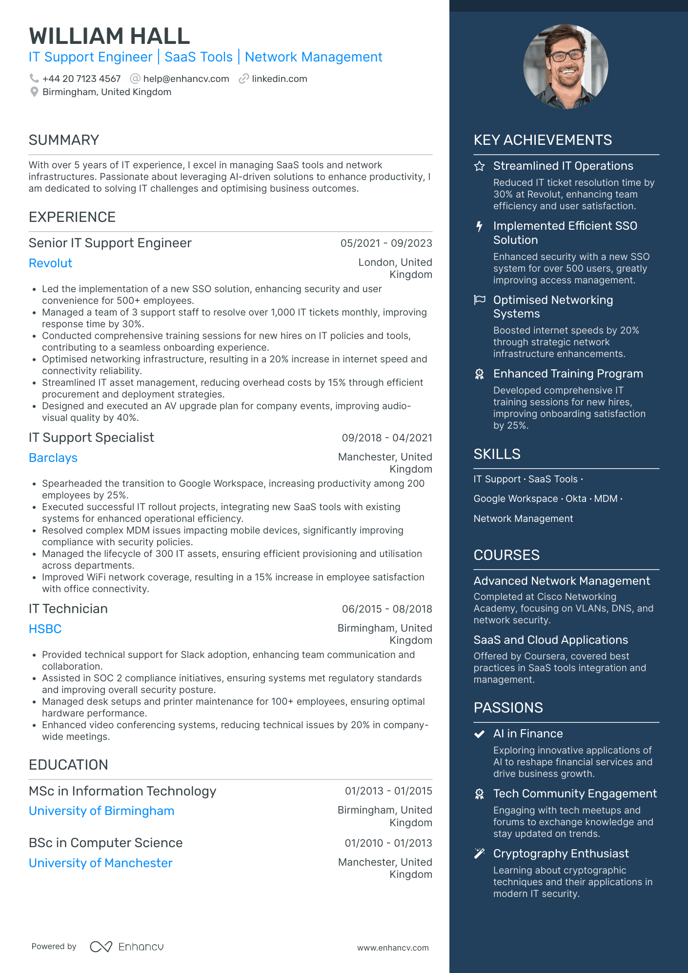 IT Support CV Examples & Guide for 2026