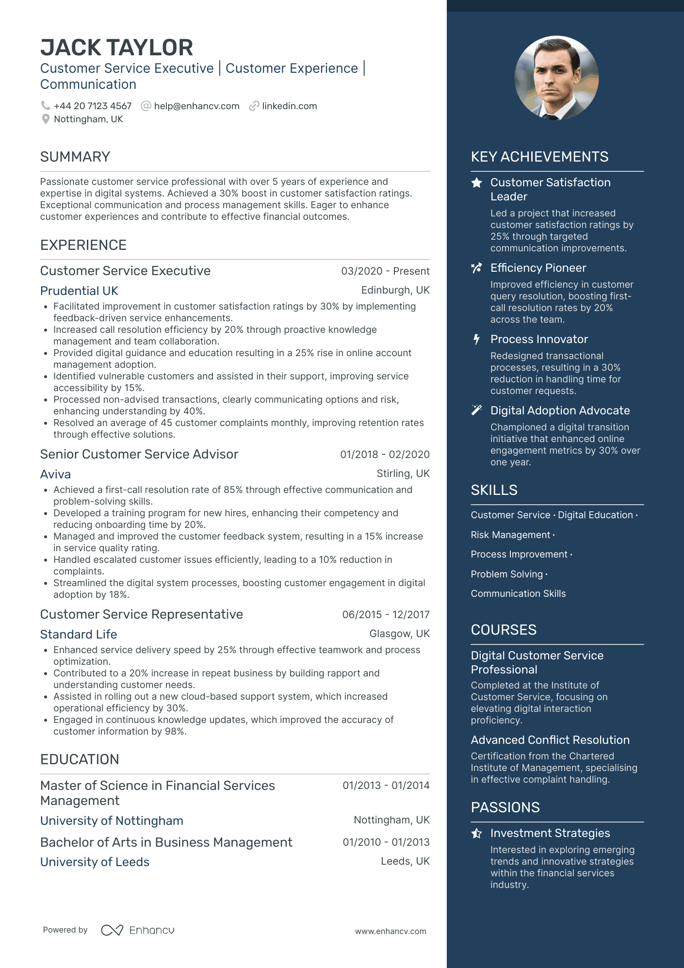 Client Service Cv Example Customer Service CV Examples & Guide for 2026