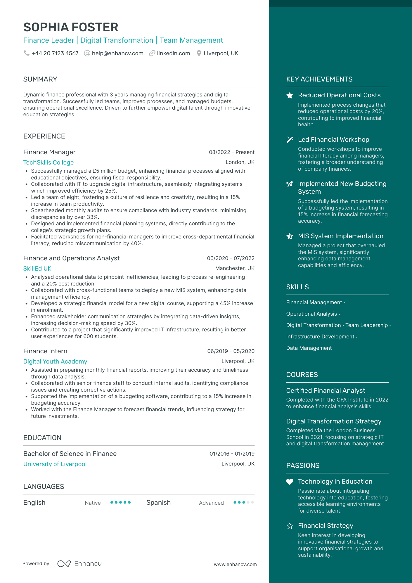 Director Of Operations CV Examples & Guide for 2026