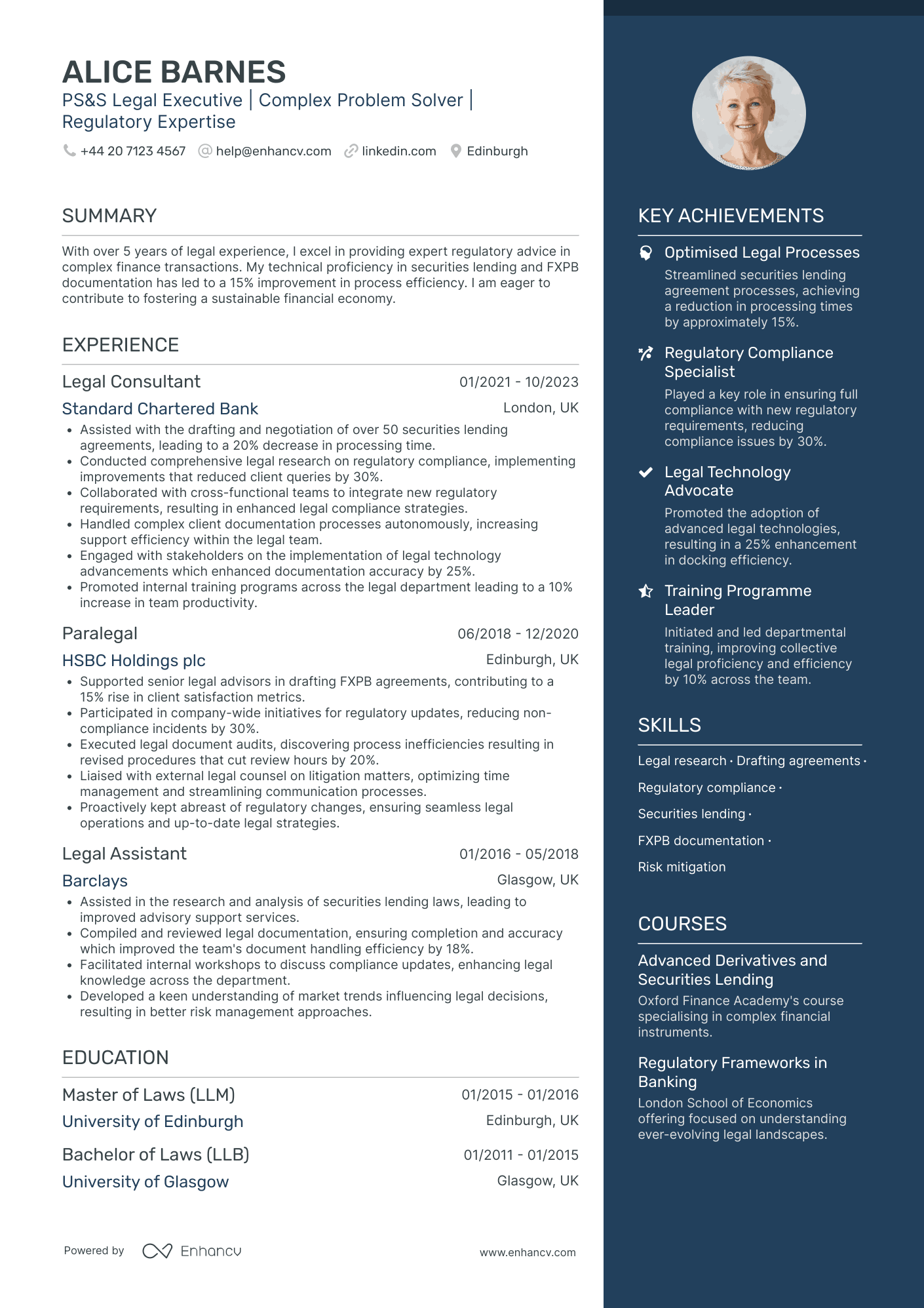 Legal CV Examples & Guide for 2026