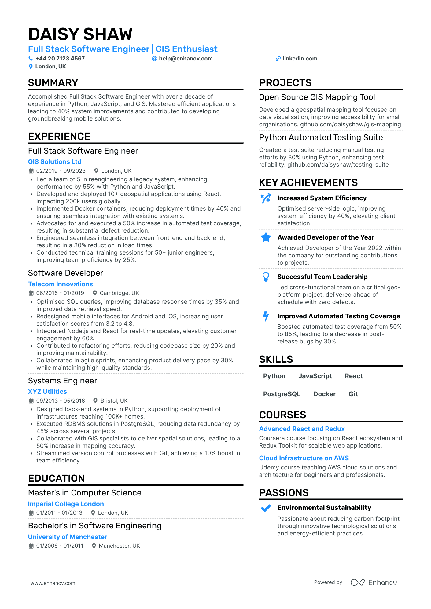 Software Developer CV Examples & Guide for 2026