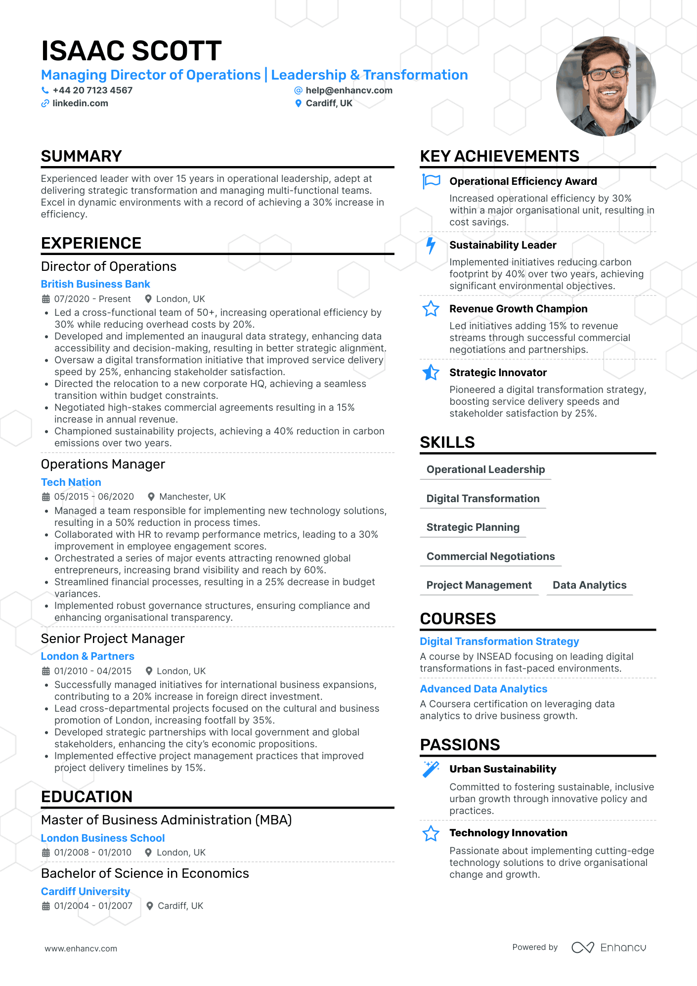 Managing Director CV Examples & Guide for 2026