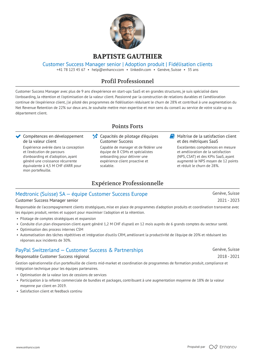 Harvard — Modèles de CV gratuits