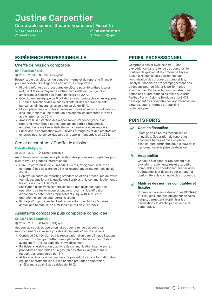 Créatif — Modèles de CV gratuits