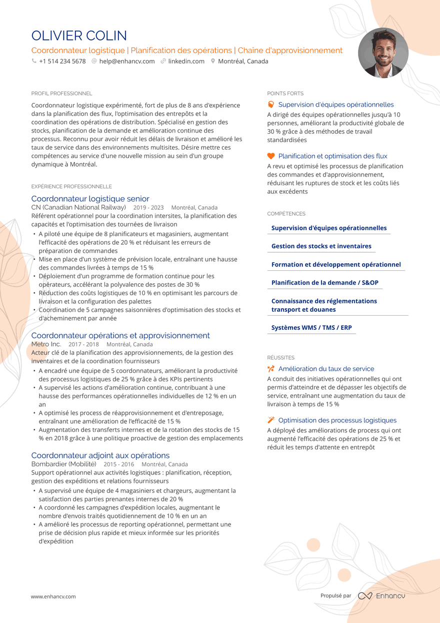 Compact — Modèles de CV gratuits