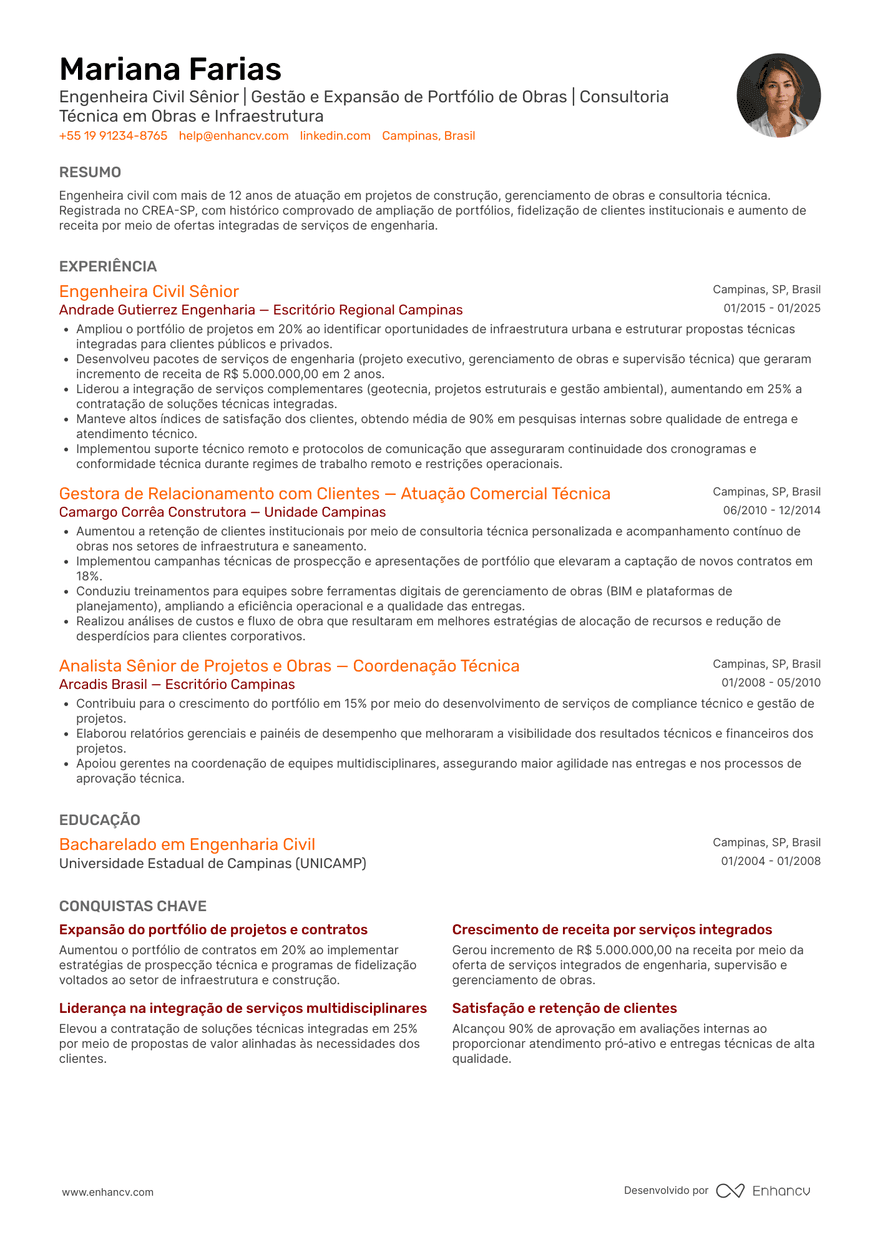 Clássico — Baixe modelos de currículo profissionais grátis