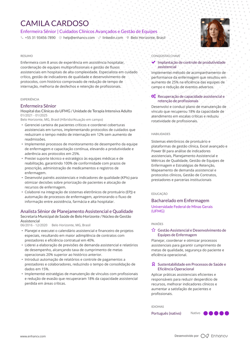 Compacto — Baixe modelos de currículo profissionais grátis