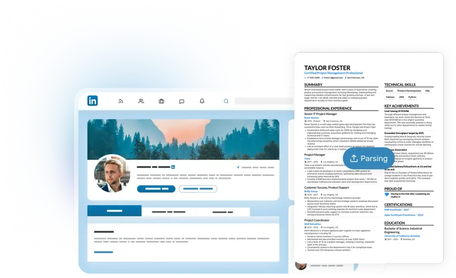 AI CV parsing
