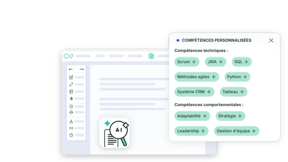 Recherche de compétences par IA